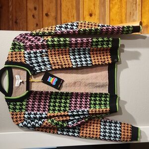 Teddy fresh small gingham cardigan